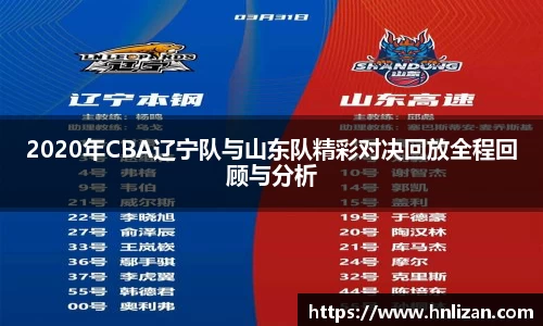 2020年CBA辽宁队与山东队精彩对决回放全程回顾与分析